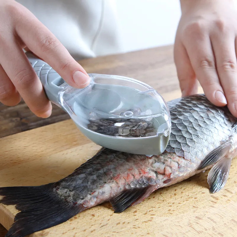 Removes fish scales