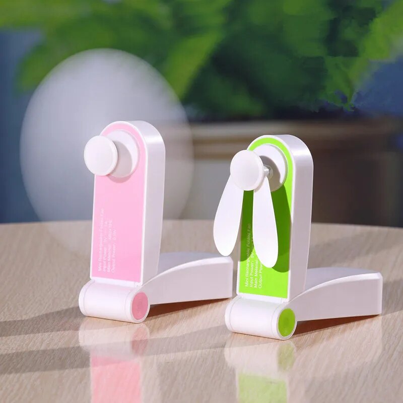 Rechargeable pocket fan