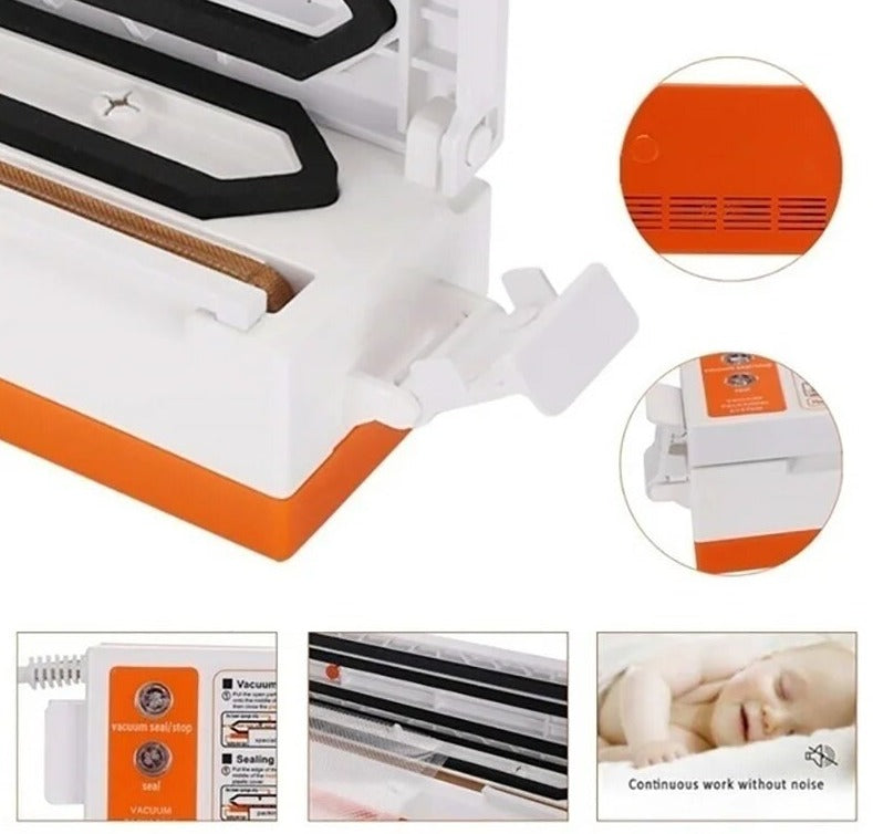 Vacuum sealer for food