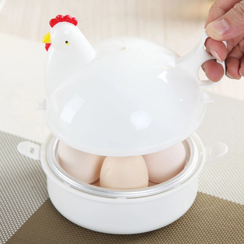 Microwave pot for boiled eggs