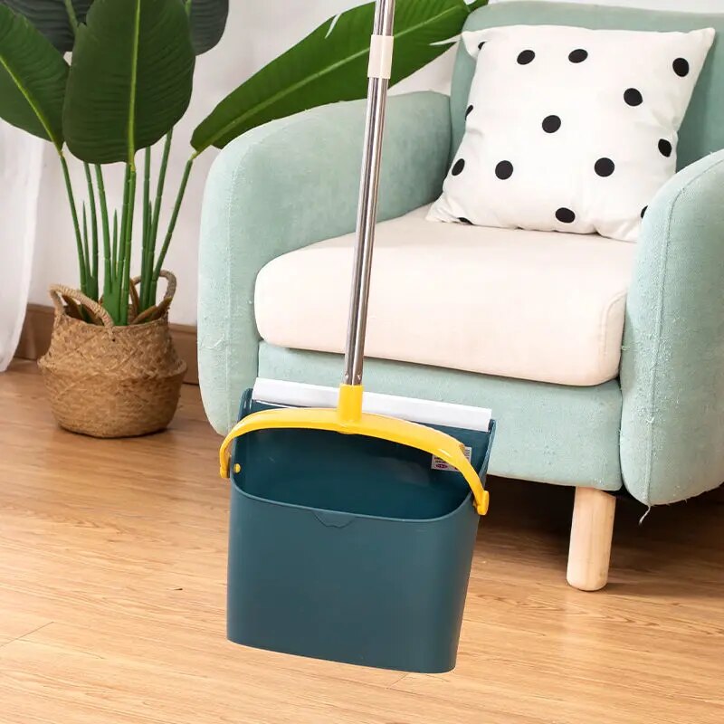 Magic Microfiber Dustpan and Broom Set