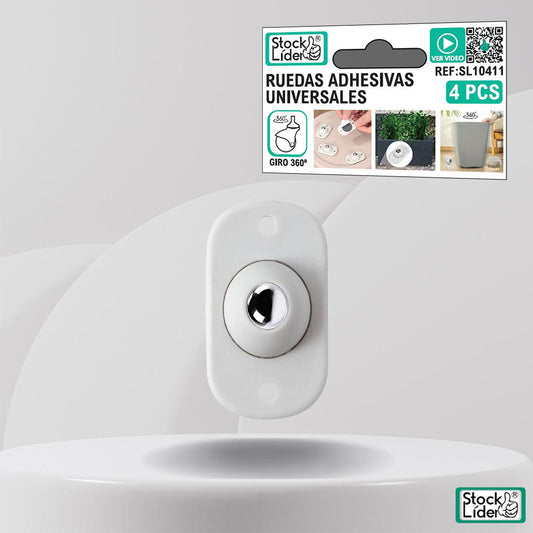 Ruedas adhesivas universales 4PCS