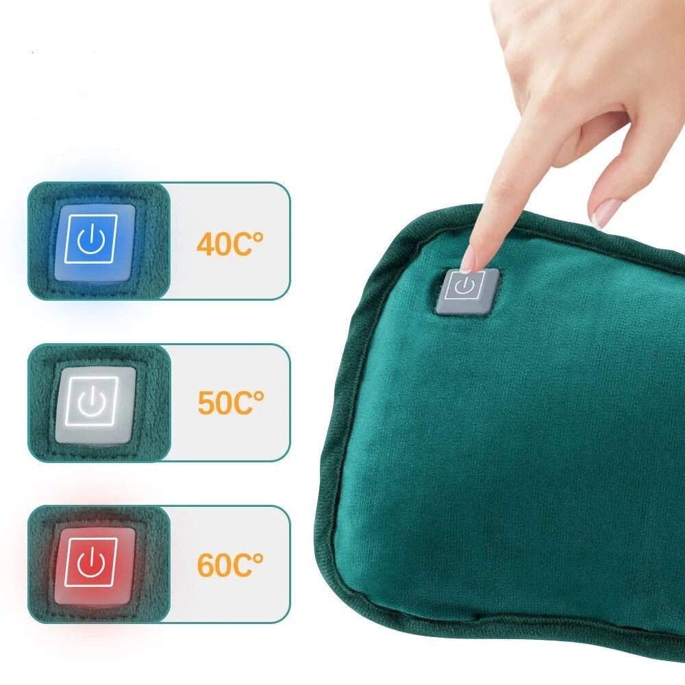 Calentador de Manos Recargable con Bolsa de Agua Caliente - Easy Homy Shop