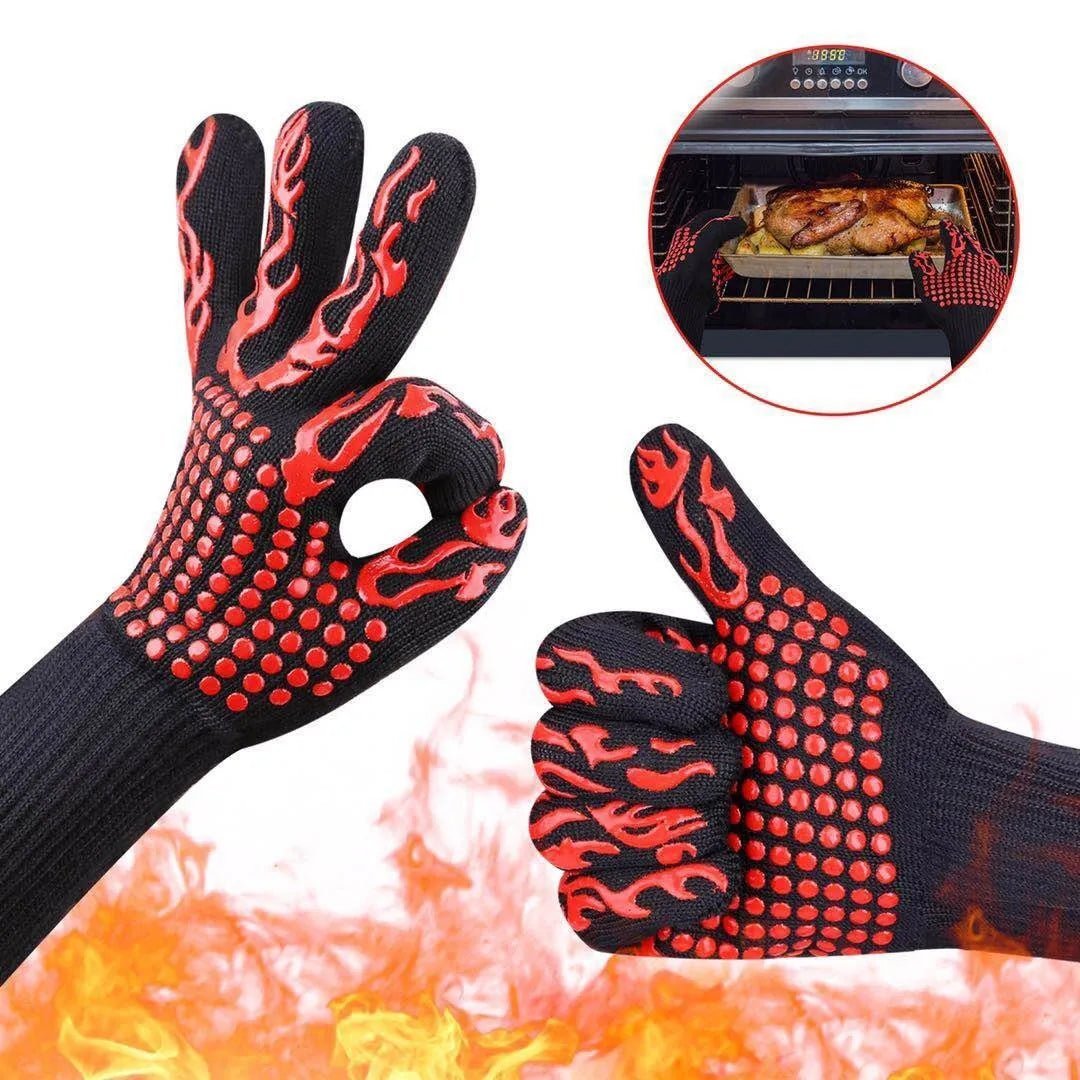 Guantes resistentes al calor en silicona - Easy Homy Shop