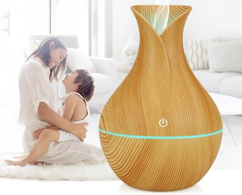 Humidificador de Aromaterapia con Luz LED - Easy Homy Shop